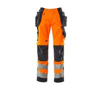 Mascot Safe Supreme 15531 Hanging Pockets Big Work Pants Orange 46 / 35
