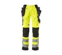 Mascot Workwear 15531 Safe Supreme Trousers with holster pockets Hi-Vi 44.5" 35"
