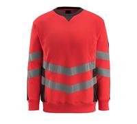 Mascot Workwear 50126 Safe Supreme Sweatshirt Hi-Vis Orange/Dark Navy S