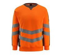 Mascot Workwear 50126 Safe Supreme Sweatshirt Hi-Vis Orange/Dark Anthr M