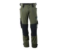 Mascot Workwear 17079 Advanced Trousers with kneepad pockets Moss Gree 27" 32"