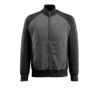 Mascot Unique Amberg Zipped Sweatshirt (Dark Anthracite/black) (Xx Large)