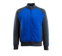Mascot Workwear 50565 Unique Sweatshirt with zipper Royal/Dark Navy 2X 2XL