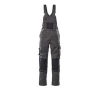 Mascot Unique Augsburg Bib & Brace - Dark Anthracite/black (30.5) (Leg Length - Long)