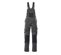 Mascot Workwear 12169 Unique Bib & Brace with kneepad pockets Dark 32.5" 32"