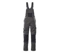 Mascot Workwear 12169 Unique Bib & Brace with kneepad pockets Dark 46.5" 32"