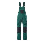 Mascot Workwear 12169 Unique Bib & Brace with kneepad pockets Gree 34.5" 32"