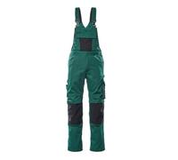 Mascot Workwear 12169 Unique Bib & Brace with kneepad pockets Gree 40.5" 35"