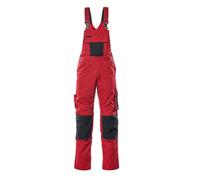 Mascot Unique Augsburg Bib & Brace - Red/black (27) (Leg Length - Regular)