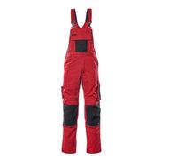 Mascot Unique Augsburg Bib & Brace - Red/black (38.5) (Leg Length - Regular)