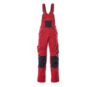 Mascot Unique Augsburg Bib & Brace - Red/black (52.5) (Leg Length - Regular)