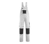Mascot Unique Augsburg Bib & Brace - White/dark Anthracite (32.5) (Leg Length - Long)