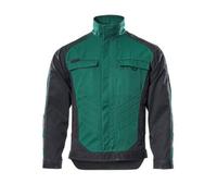 Mascot Unique Fulda Work Jacket (Green/black) (Small)