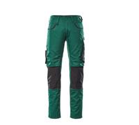 Mascot Unique Lemberg Trousers - Green/black (35.5) (Leg Length - Long)