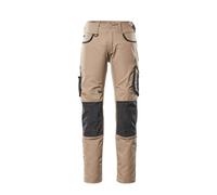 Mascot Unique Lemberg Trousers - Light Khaki/black (28) (Leg Length - Regular)