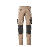 Mascot Unique Lemberg Trousers - Light Khaki/black (32.5) (Leg Length - Long)