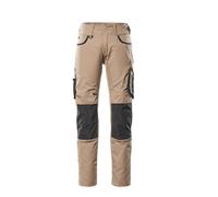 Mascot Unique Lemberg Trousers - Light Khaki/black (33.5) (Leg Length - Long)