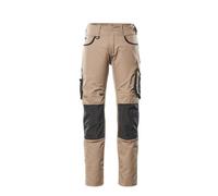 Mascot Unique Lemberg Trousers - Light Khaki/black (35.5) (Leg Length - Regular)