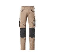 Mascot Unique Lemberg Trousers - Light Khaki/black (36.5) (Leg Length - Long)