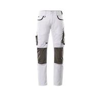 Mascot Unique Lemberg Trousers - White/dark Anthracite (32.5) (Leg Length - Long)