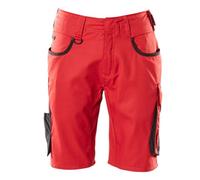 Mascot Workwear 18349 Unique Shorts Red/Black Waist: 28.5" Colour 28.5"