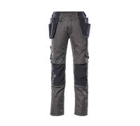 Mascot Unique Lightweight Trousers With Holster Pockets (Dark Anthracite/black) (27) (Leg Length - Regular)