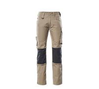 Mascot Unique Mannheim Trousers - Light Khaki/black (27) (Leg Length - Regular)