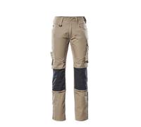 Mascot Unique Mannheim Trousers - Light Khaki/black (33.5) (Leg Length - Long)