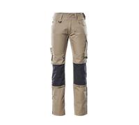 Mascot Unique Mannheim Trousers - Light Khaki/black (38.5) (Leg Length - Short)