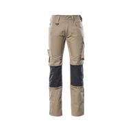 Mascot Workwear 12679 Unique Trousers with kneepad pockets Light Khaki 50.5" 32"