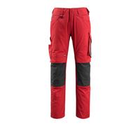 Mascot Unique Mannheim Trousers - Red/black (46.5) (Leg Length - Long)