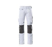 Mascot Unique Mannheim Trousers - White/Dark Anthracite