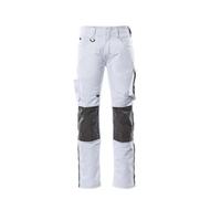 Mascot Unique Mannheim Trousers - White/dark Anthracite (34.5) (Leg Length - Regular)