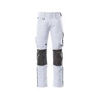 Mascot Workwear 12679 Unique Trousers with kneepad pockets White/Dark 48.5" 32"