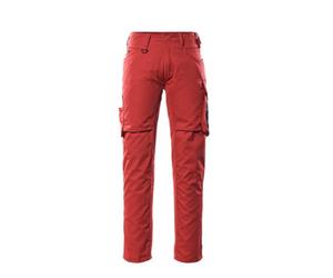 Mascot Unique Oldenburg Trousers - Red/black (27) (Leg Length - Regular)