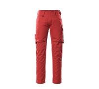 Mascot Unique Oldenburg Trousers - Red/black (35.5) (Leg Length - Long)