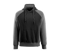 Mascot Workwear 50572 Regensburg Unique Hoodie Black/Dark Anthracite 2 2XL