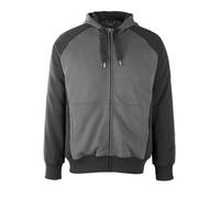 Mascot Workwear 50566 Unique Hoodie with zipper Dark Anthracite/Black M