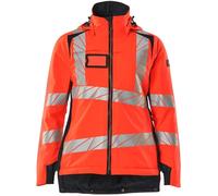 Mascot Accelerate Safe Winter Jacket For Ladies With Climascot (Hi-Vis Yellow/dark Navy) (Large)
