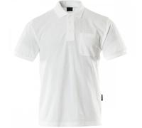 Mascot Workwear 00783 Borneo Crossover Polo Shirt With Chest Pocket Wh 4XL