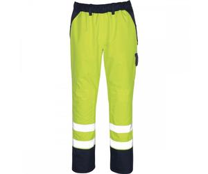 Mascot Workwear 07090 Safe Image Over Trousers Hi-Vis Yellow/Navy XL ( XL (40.5")
