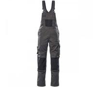 Mascot Workwear 12169 Unique Bib & Brace with kneepad pockets Dark 46.5" 35"