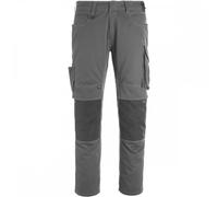 Mascot Unique Erlangen Trousers - Dark Anthracite/black (34.5) (Leg Length - Short)