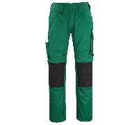Mascot Workwear 12179 Unique Trousers with kneepad pockets Green/Black 33.5" 35"