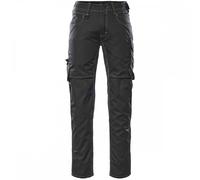 Mascot Workwear 12579 Unique Trousers with thigh pockets Black/Dark An 46.5" 32"