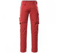 Mascot Workwear 12579 Unique Trousers with thigh pockets Red/Black Wai 46.5" 32"