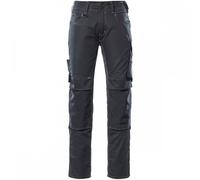 Mascot Workwear 12679 Unique Trousers with kneepad pockets Black/Dark 35.5" 32"