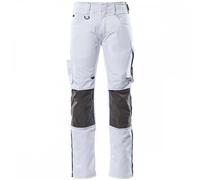 Mascot Unique Mannheim Trousers - White/dark Anthracite (34.5) (Leg Length - Regular)