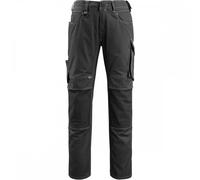 Mascot Workwear 12779 Unique Trousers with kneepad pockets Black Waist 27" 32"