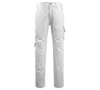 Mascot Workwear 14579 Workwear Trousers with kneepad pockets White 50 50.5" 32"